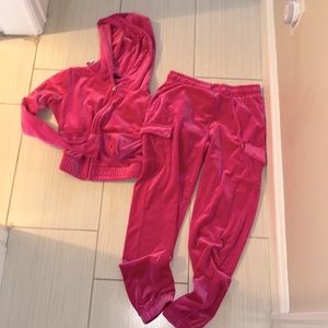 Velour pink set!